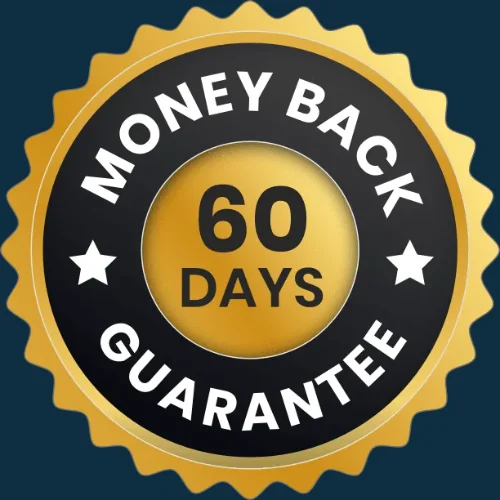 TestoErect Money Back Guarantee Seal